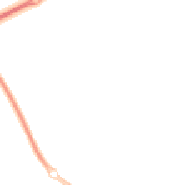 Night-time road noise heatmap for MK9 3FS