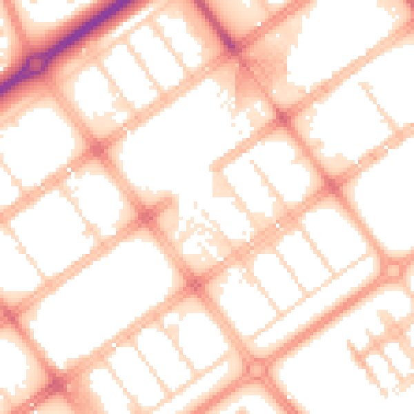 Daytime road noise heatmap for MK9 3GB