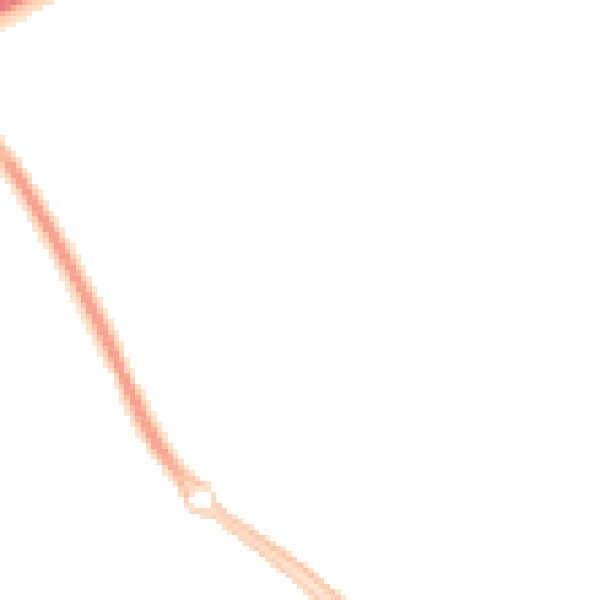 Night-time road noise heatmap for MK9 4AP
