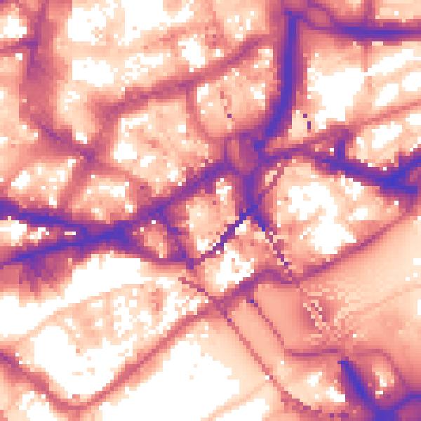 Daytime road noise heatmap for NE1 1PQ