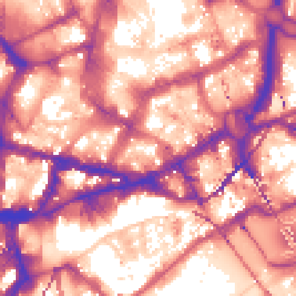 Daytime road noise heatmap for NE1 1UE