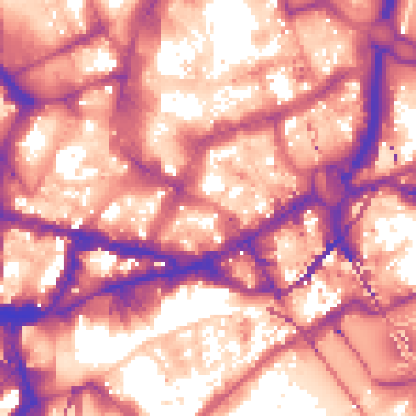 Daytime road noise heatmap for NE1 1UG