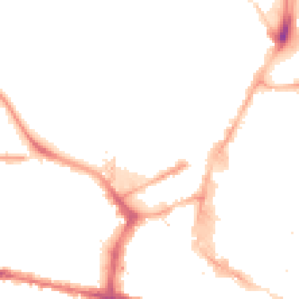 Night-time road noise heatmap for NE1 4NE