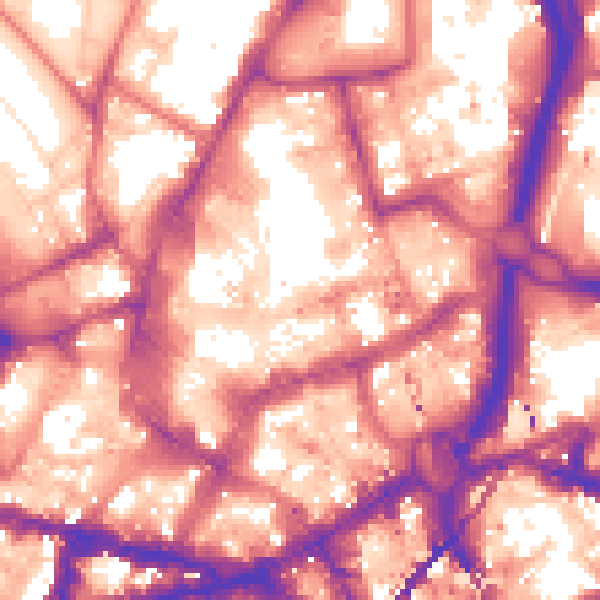 Daytime road noise heatmap for NE1 7AJ