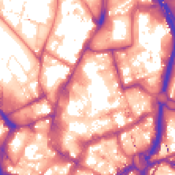 Daytime road noise heatmap for NE1 7AT
