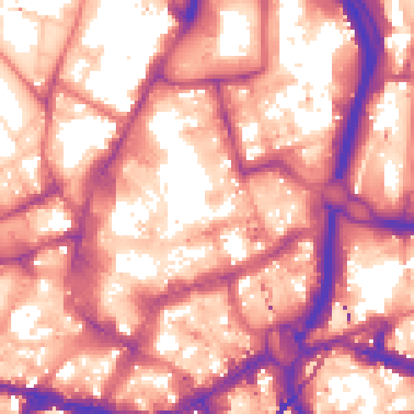 Daytime road noise heatmap for NE1 7DE