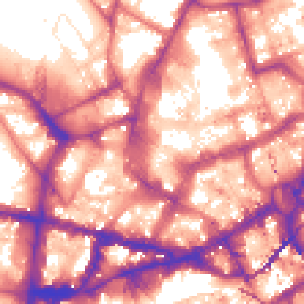 Daytime road noise heatmap for NE1 7XD