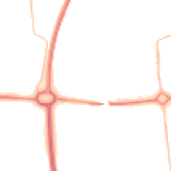 Night-time road noise heatmap for NE12 5AJ