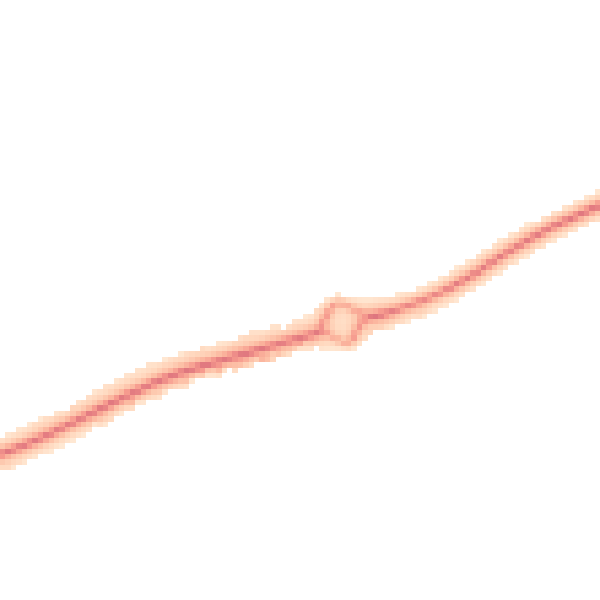 Night-time road noise heatmap for NE12 5BE