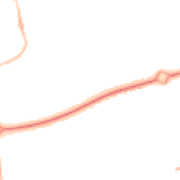 Night-time road noise heatmap for NE12 5BQ