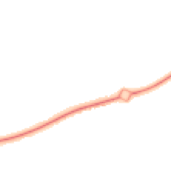 Night-time road noise heatmap for NE12 5BR
