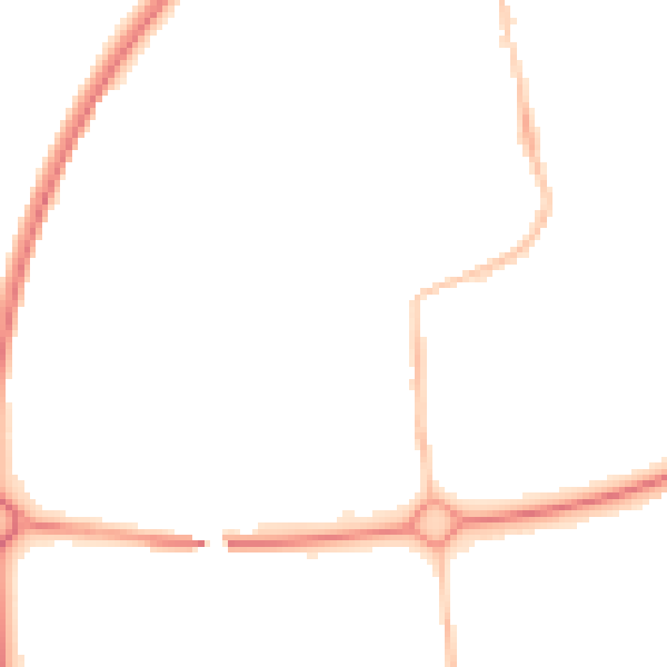 Night-time road noise heatmap for NE12 5UP