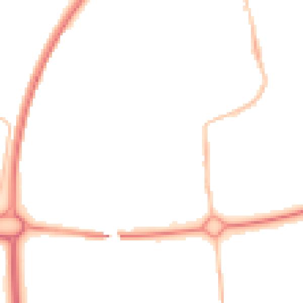 Night-time road noise heatmap for NE12 5US