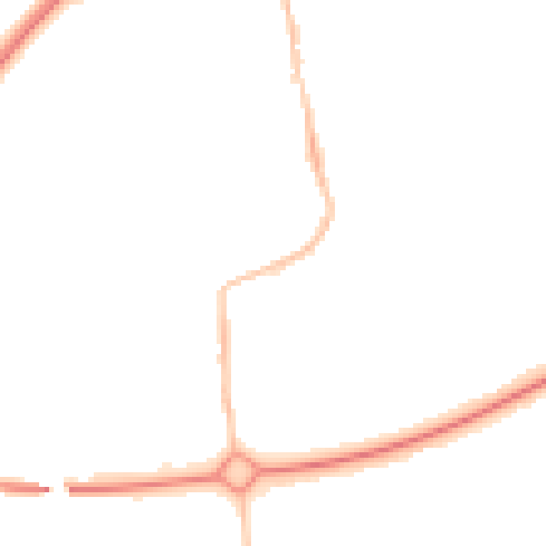 Night-time road noise heatmap for NE12 5UT