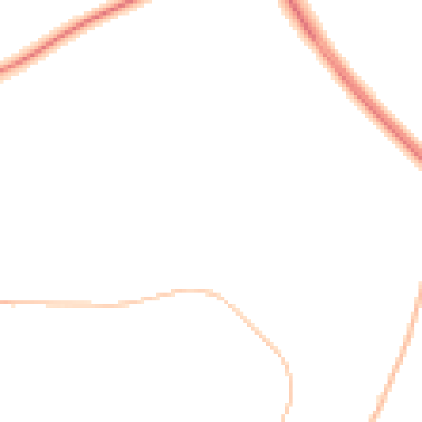 Night-time road noise heatmap for NE12 6GD