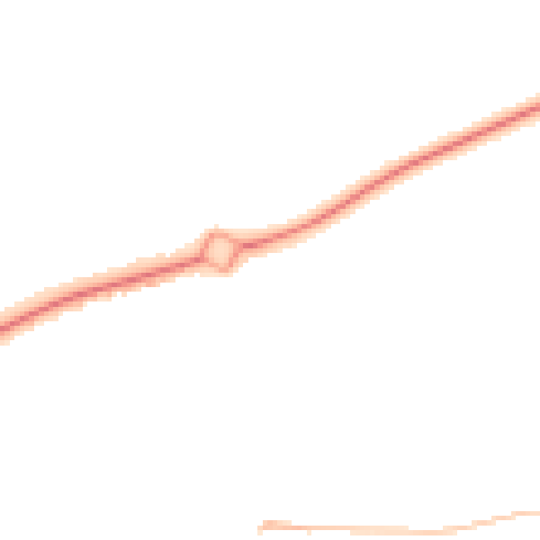 Night-time road noise heatmap for NE12 6GG