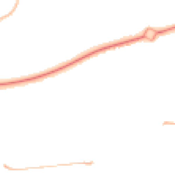 Night-time road noise heatmap for NE12 6QH