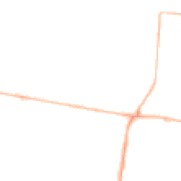 Night-time road noise heatmap for NE12 7AW
