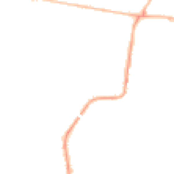Night-time road noise heatmap for NE12 7LJ
