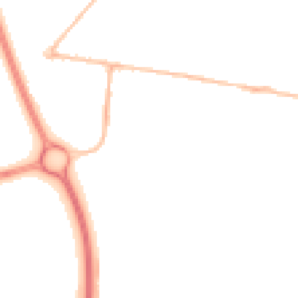 Night-time road noise heatmap for NE12 7WA