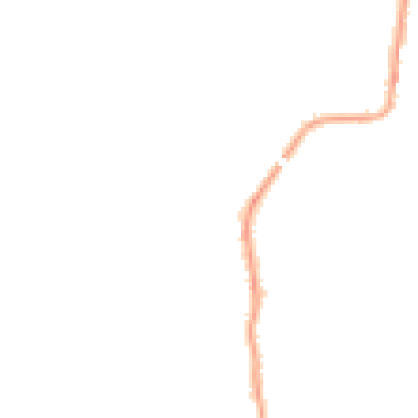 Night-time road noise heatmap for NE12 8AR