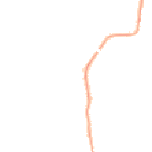Night-time road noise heatmap for NE12 8AS