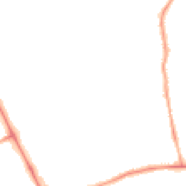 Night-time road noise heatmap for NE12 8HL