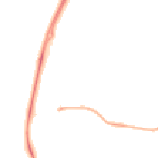 Night-time road noise heatmap for NE12 8YE