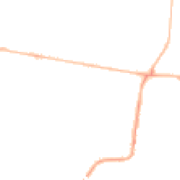 Night-time road noise heatmap for NE12 9BG