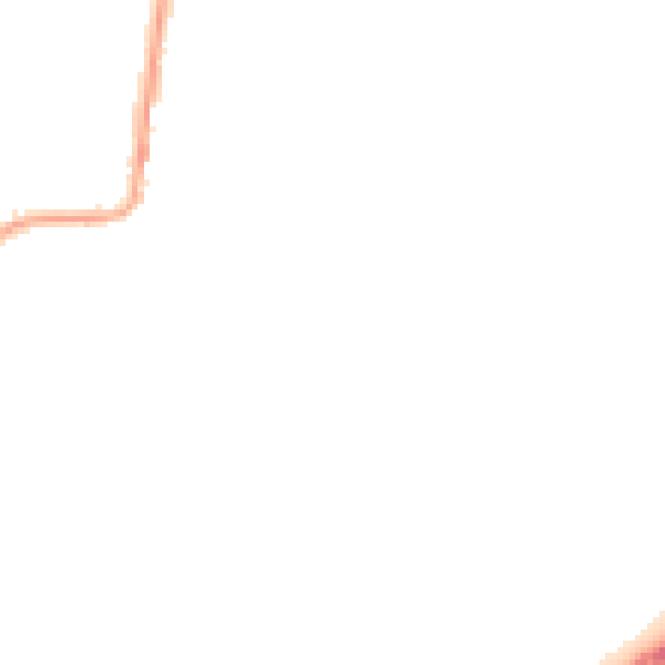Night-time road noise heatmap for NE12 9LE