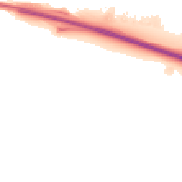 Night-time road noise heatmap for NE16 3EJ