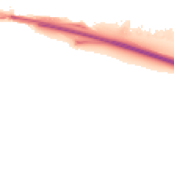 Night-time road noise heatmap for NE16 3EP