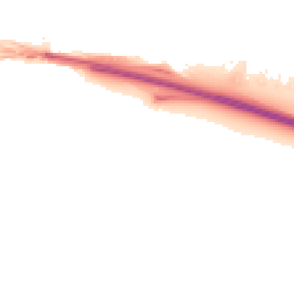 Night-time road noise heatmap for NE16 3EQ