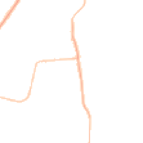Night-time road noise heatmap for NE16 4PH