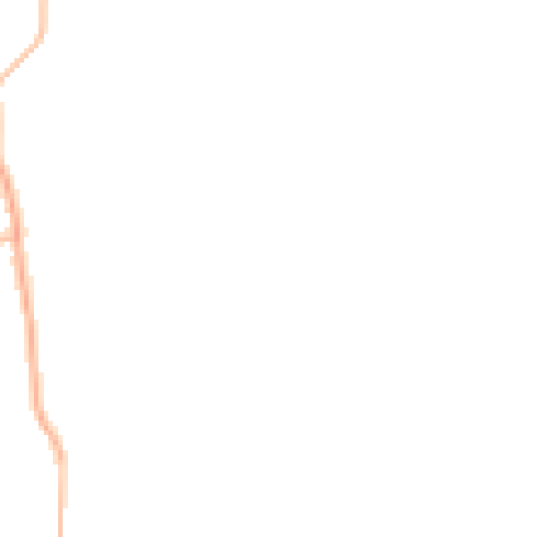 Night-time road noise heatmap for NE16 4RD