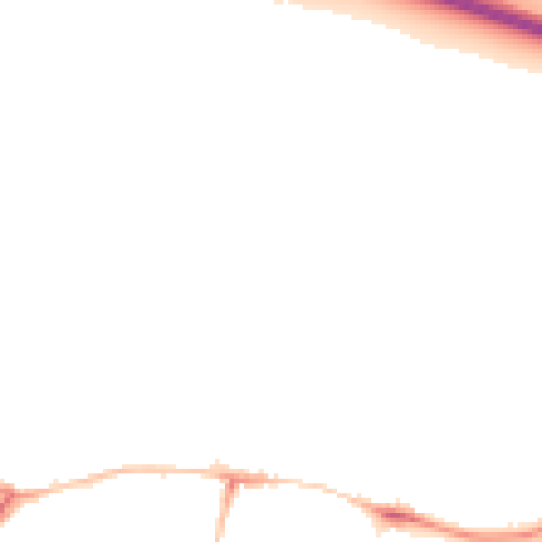 Night-time road noise heatmap for NE16 4SQ
