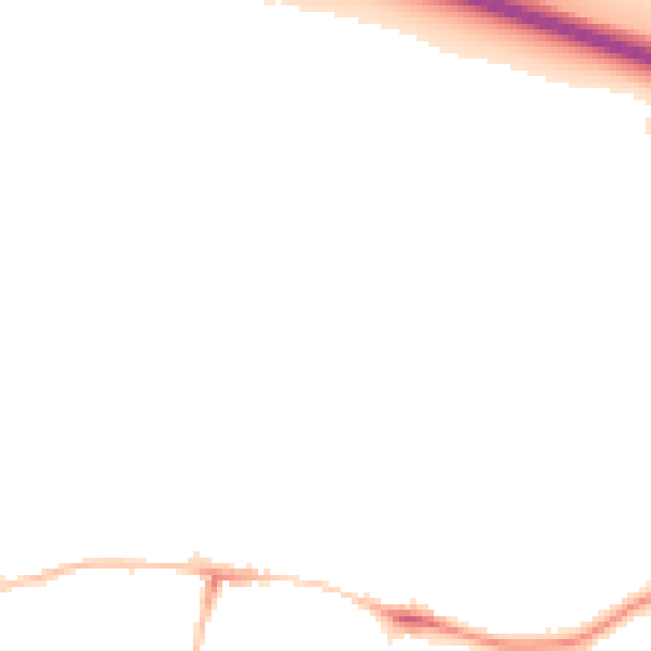 Night-time road noise heatmap for NE16 4SS