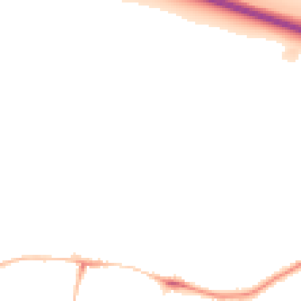 Night-time road noise heatmap for NE16 4SU