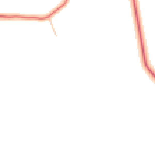 Daytime road noise heatmap for NE16 5EH