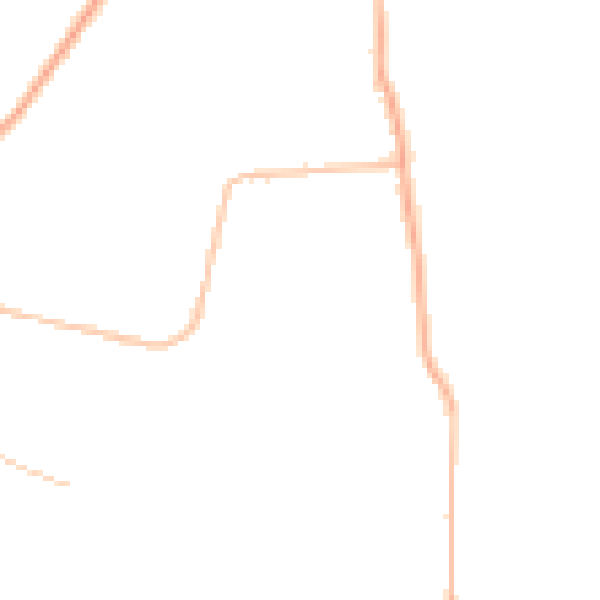Night-time road noise heatmap for NE16 5HU