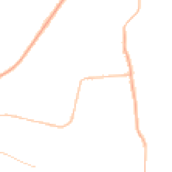 Night-time road noise heatmap for NE16 5HY