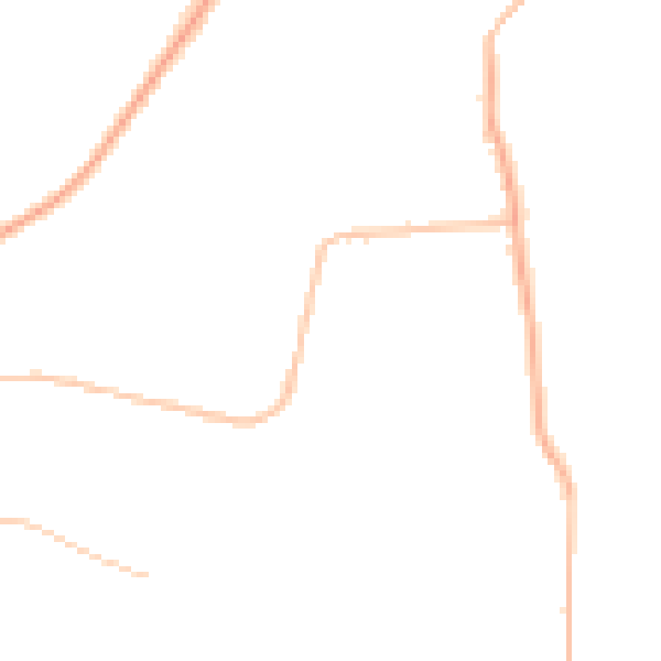 Night-time road noise heatmap for NE16 5JF
