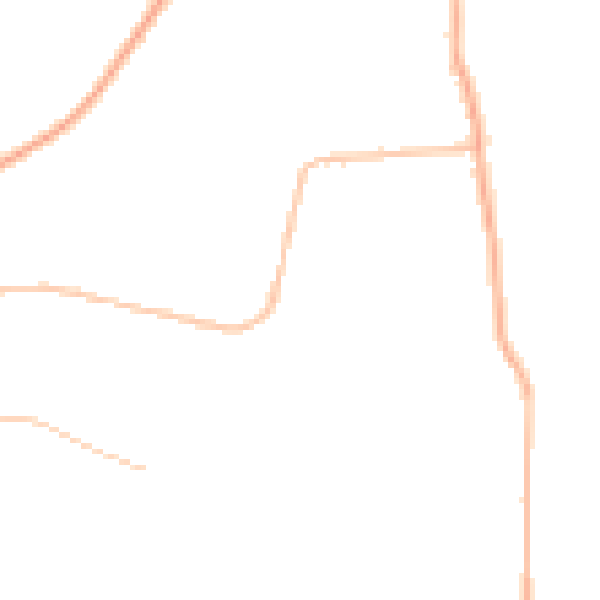 Night-time road noise heatmap for NE16 5QS