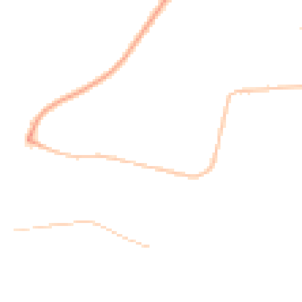 Night-time road noise heatmap for NE16 5SA