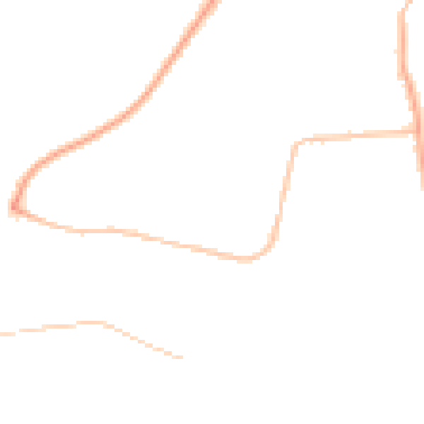 Night-time road noise heatmap for NE16 5SF