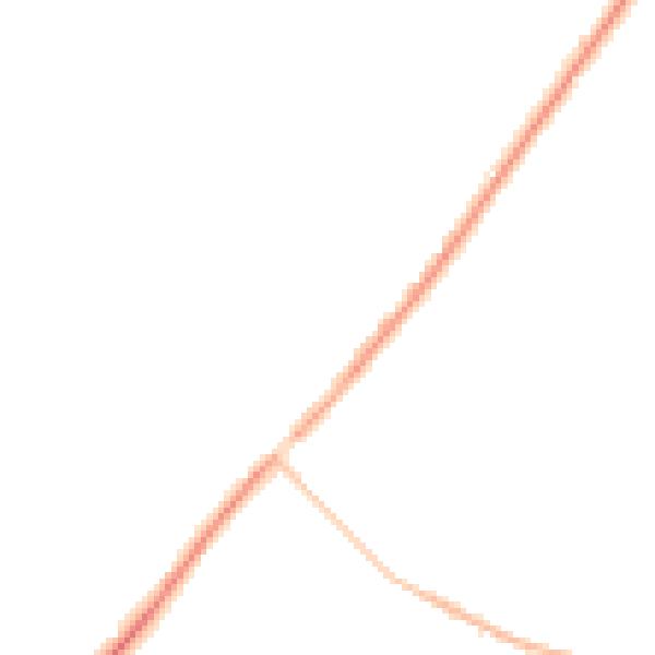 Night-time road noise heatmap for NE16 6EN