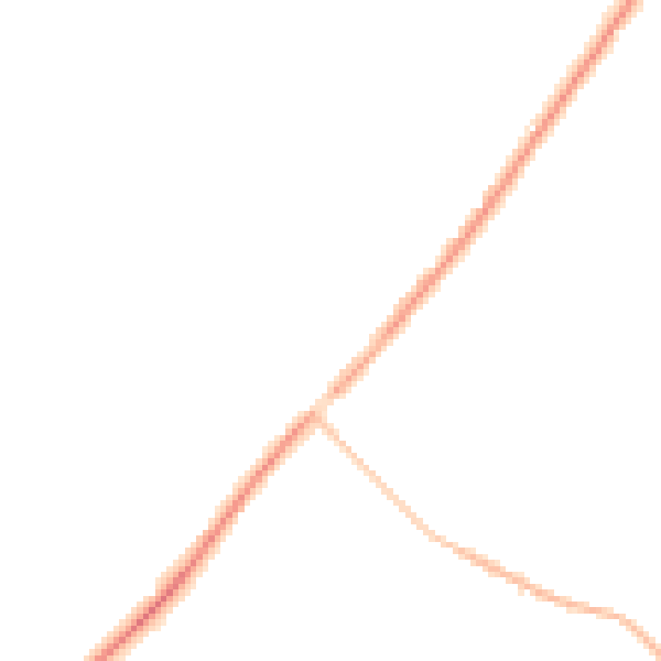 Night-time road noise heatmap for NE16 6ES