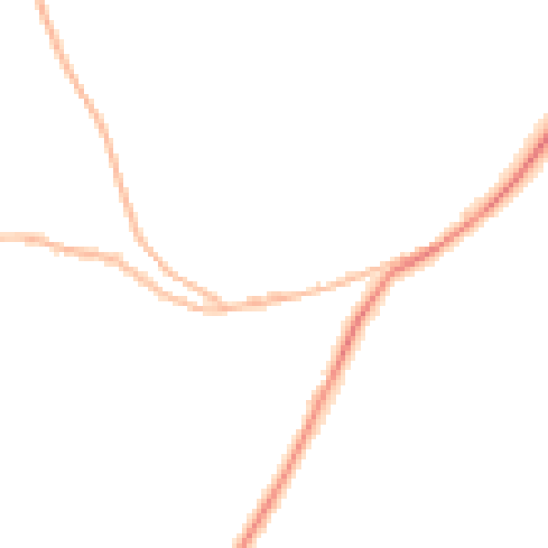 Night-time road noise heatmap for NE16 6NH