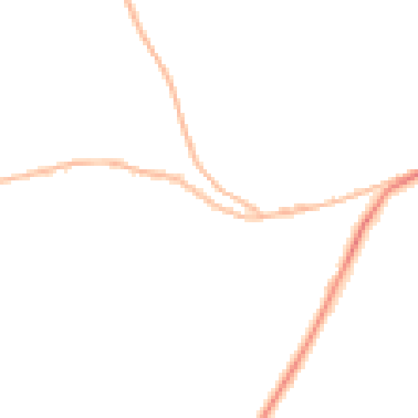 Night-time road noise heatmap for NE16 6PT