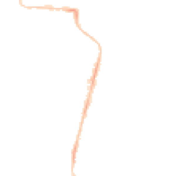 Night-time road noise heatmap for NE2 2AN